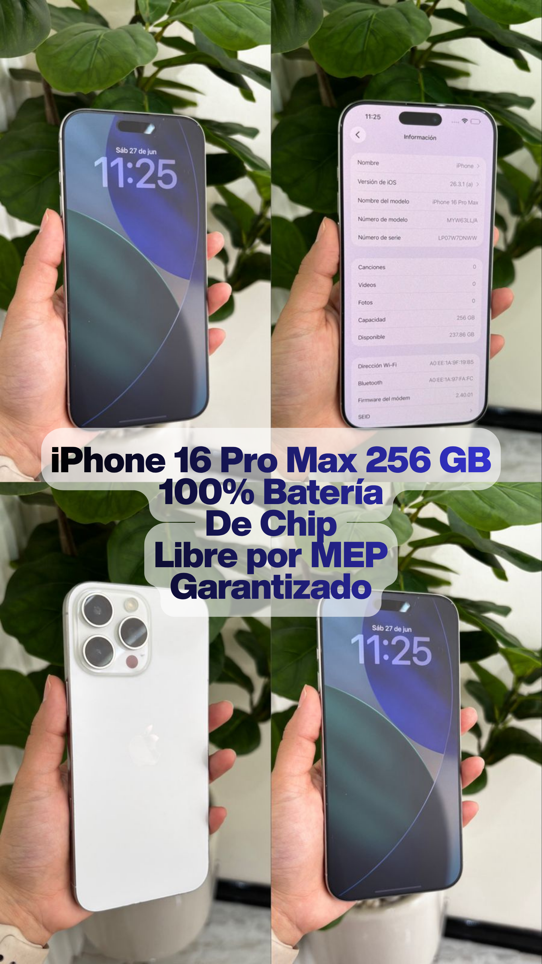 iPhone 16 Pro Max 256 GB