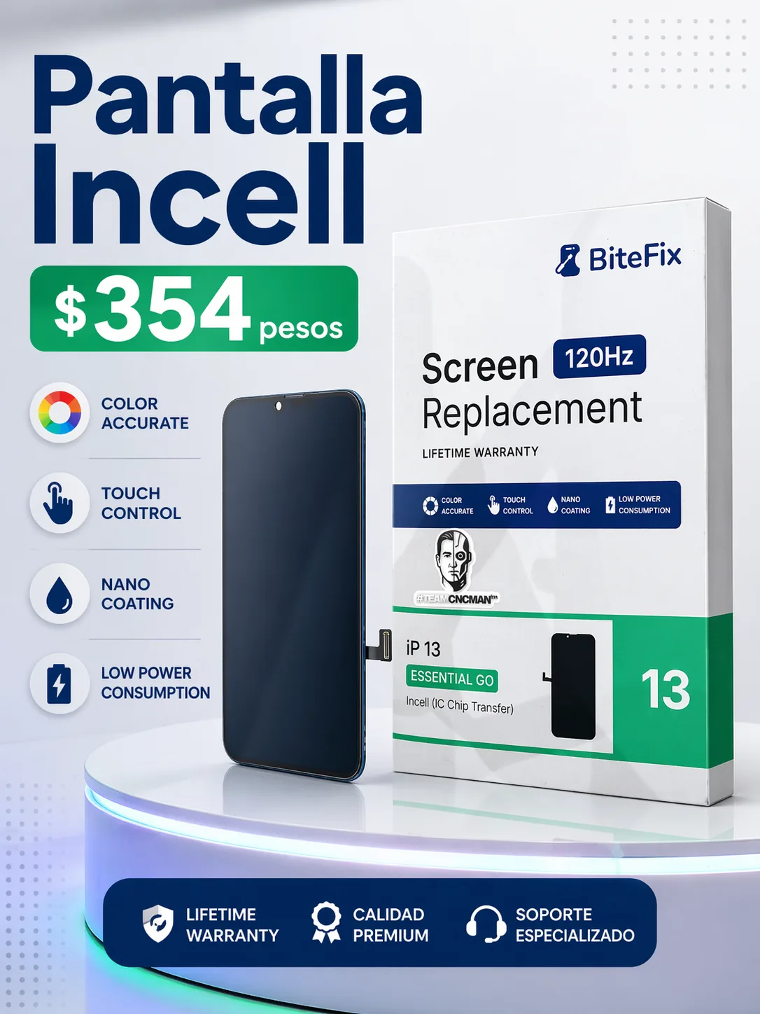 Pantalla Incell iPhone 13